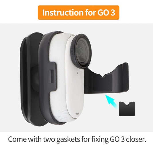 For Insta360 GO3 / GO 3S Sunnylife Baseball Hat Clip Mount Baseball Cap Clamp Quick Release Mount Camera POV Vlog Holder, Baseball Hat Clip - ORIWHIZDJI & Insta360 AccessoriesInsta360 GO SeriesMounts
