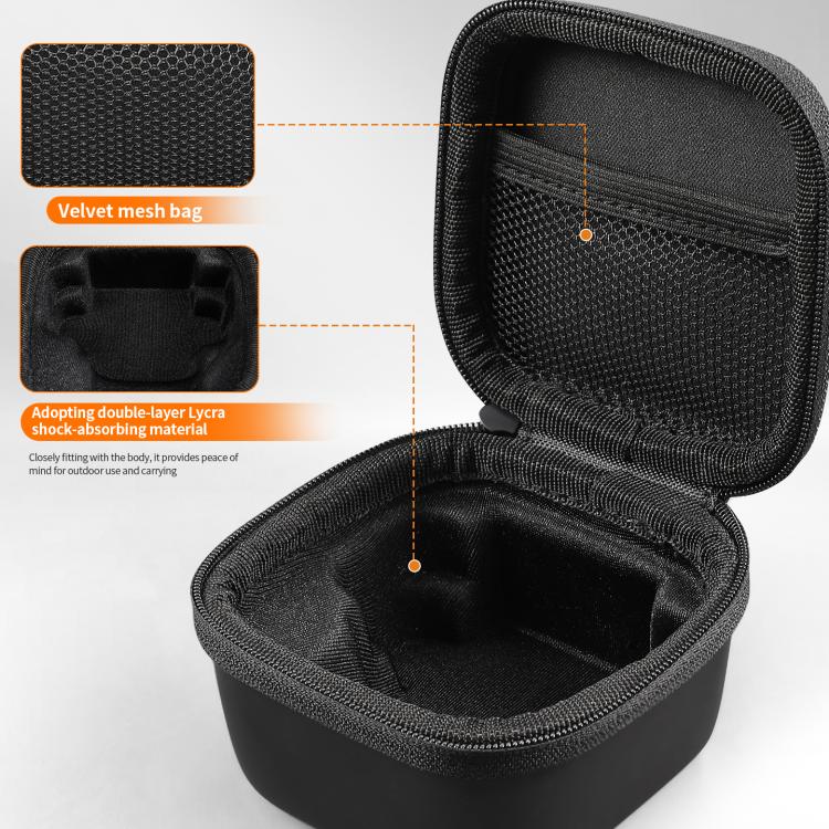 For Insta360 Link 2 / 2C / 2 Pro STARTRC Mini Portable Body Diamond Texture PU Storage Bag, For Insta360 Link 2 - ORIWHIZDJI & Insta360 AccessoriesOther Insta360 AccessoriesSTARTRC