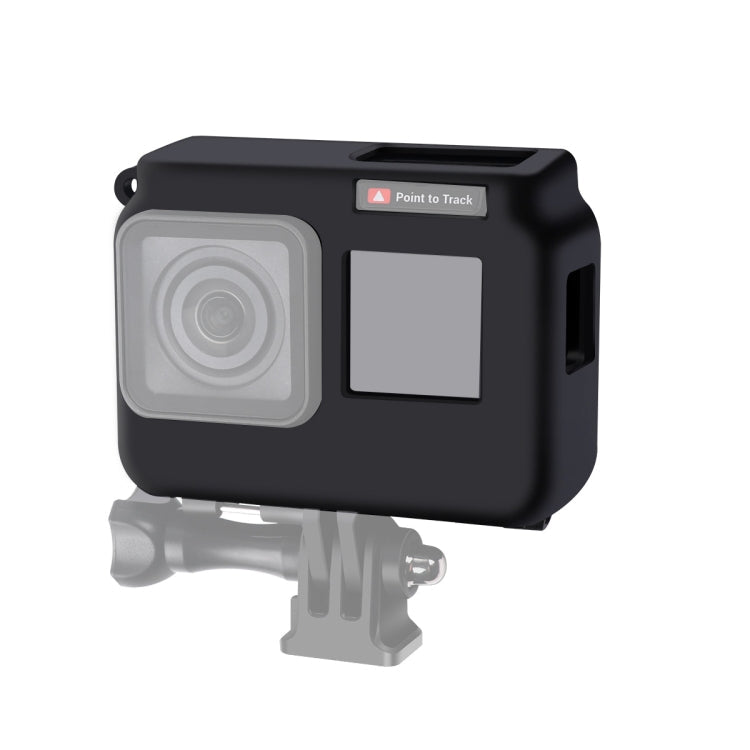 For Insta360 One R 4K with Frame Shockproof Silicone Protective Case with Lens Cap Cover, 4K Case + Lens Cap - ORIWHIZDJI & Insta360 AccessoriesOther Insta360 Accessories