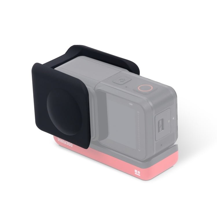 For Insta360 One R Panoramic Camera with Frame Shockproof Silicone Protective Case with Lens Cap Cover, Panoramic Case + Lens Cap - ORIWHIZDJI & Insta360 AccessoriesOther Insta360 Accessories