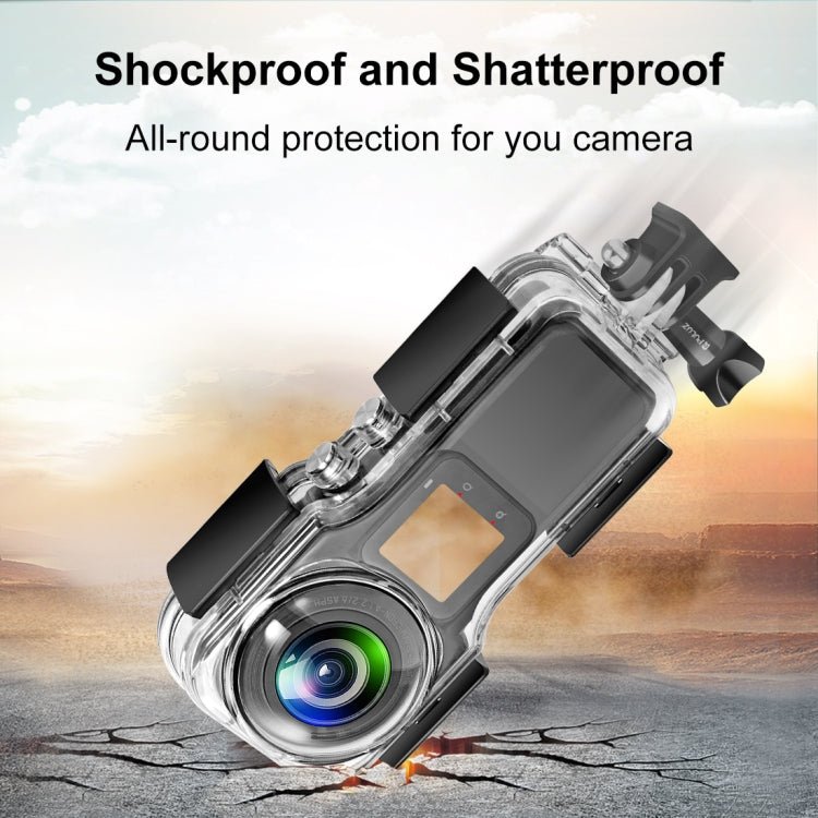 For Insta360 One RS 1 - Inch 360 Edition PULUZ 40m Underwater Waterproof Housing Case - ORIWHIZDJI & Insta360 AccessoriesOther Insta360 AccessoriesPULUZ