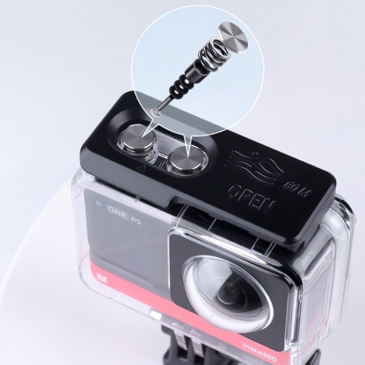 For Insta360 One RS 360 Edition 60m Underwater Depth Diving Case Waterproof Housing, For Insta360 One RS - ORIWHIZDJI & Insta360 AccessoriesOther Insta360 Accessories