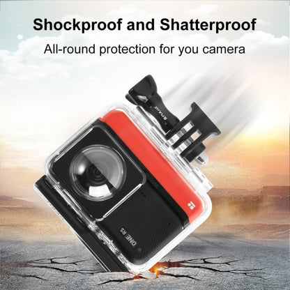 For Insta360 One RS 360 Edition PULUZ 30m Underwater Depth Diving Case Waterproof Housing, For Insta360 One RS 360 Edition Diving Case - ORIWHIZDJI & Insta360 AccessoriesOther Insta360 AccessoriesPULUZ