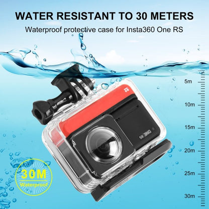 For Insta360 One RS 360 Edition PULUZ 30m Underwater Depth Diving Case Waterproof Housing, For Insta360 One RS 360 Edition Diving Case - ORIWHIZDJI & Insta360 AccessoriesOther Insta360 AccessoriesPULUZ