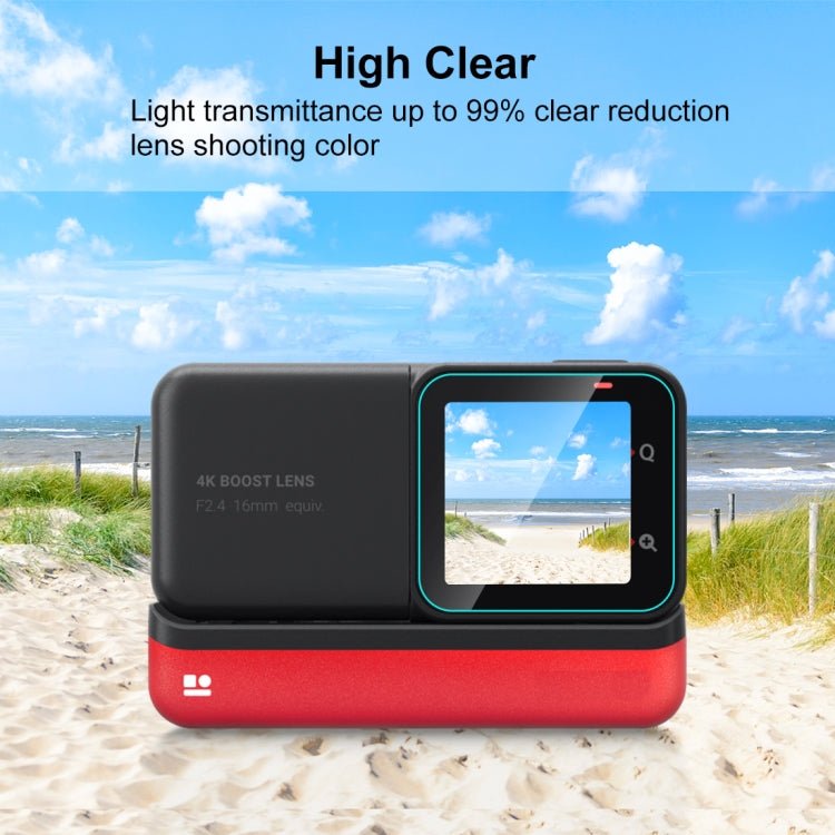 For Insta360 One RS PULUZ 3 in 1 Screen + 4K Lens + Leica Lens Tempered Glass Film, For Insta360 One RS - ORIWHIZDJI & Insta360 AccessoriesOther Insta360 AccessoriesPULUZ
