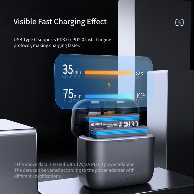 For Insta360 ONE X2 aMagisn Battery Fast Charging Box, For Insta360 ONE X2 - ORIWHIZaMagisnDJI & Insta360 AccessoriesInsta360 X Series