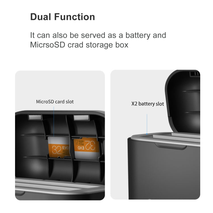 For Insta360 ONE X2 aMagisn Battery Fast Charging Box, For Insta360 ONE X2 - ORIWHIZaMagisnDJI & Insta360 AccessoriesInsta360 X Series