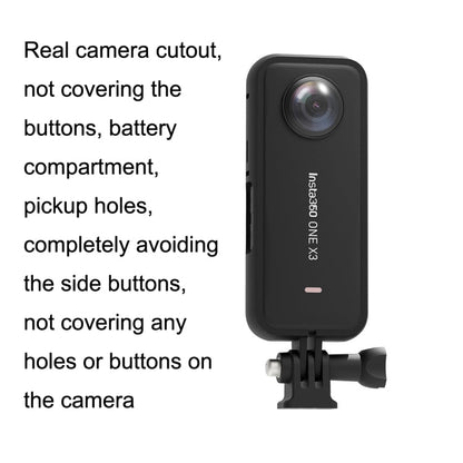 For Insta360 One X3 A516 Panoramic Sports Camera Plastic Protection Border, Protection Border - ORIWHIZDJI & Insta360 AccessoriesInsta360 X SeriesProtection & Cases