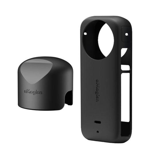 For Insta360 X3 AMagisn Body Silicone Protective Cover, Body+Lens Case (Black), Body+Lens Case (Blue), Body Case (black), Body Case (Blue), Lens Case (Black), Lens Case (Blue) - ORIWHIZaMagisnDJI & Insta360 AccessoriesInsta360 X Series