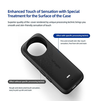 For Insta360 X3 AMagisn Body Silicone Protective Cover, Body+Lens Case (Black), Body+Lens Case (Blue), Body Case (black), Body Case (Blue), Lens Case (Black), Lens Case (Blue) - ORIWHIZaMagisnDJI & Insta360 AccessoriesInsta360 X Series
