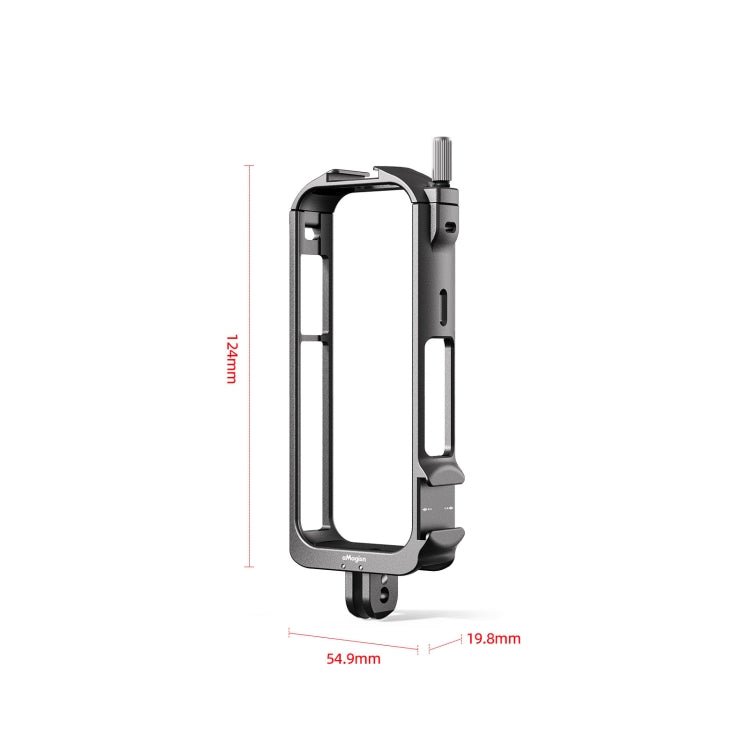 For Insta360 X3 AMagisn Metal Rabbit Cage Protective Frame Accessories, With Lens Cover, Only Cage - ORIWHIZaMagisnDJI & Insta360 AccessoriesInsta360 X Series