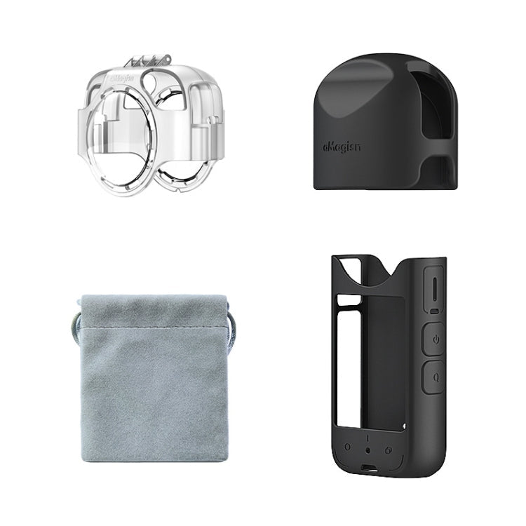 For Insta360 X3 AMagisn Protective Camera Accessories, Lens Guard, Silicone Case, Lens Guard+Case - ORIWHIZaMagisnDJI & Insta360 AccessoriesInsta360 X Series