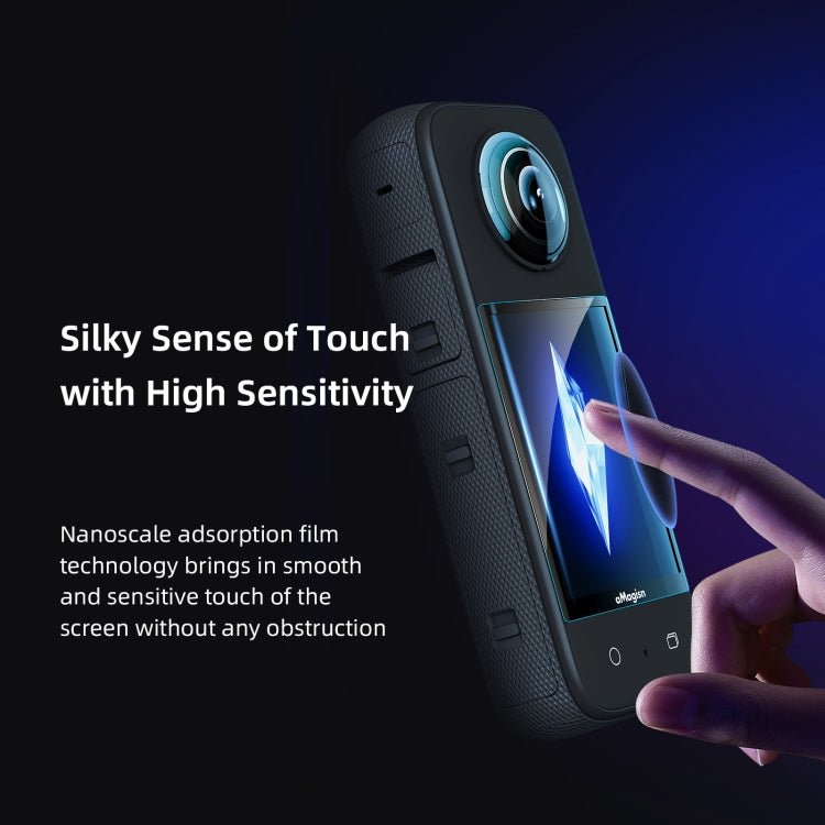 For Insta360 X3 aMagisn Screen Tempered Film Protection Sports Camera Accessories, 1set, 2sets - ORIWHIZaMagisnDJI & Insta360 AccessoriesInsta360 X Series