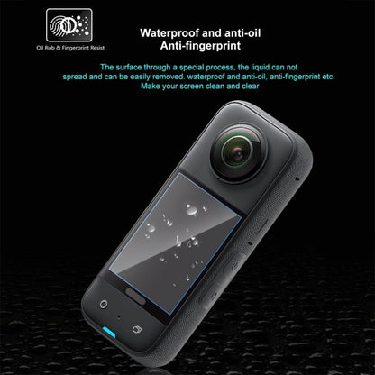 For Insta360 X3 PULUZ 2pcs Curved HD Screen Film, For Insta360 X3 - ORIWHIZDJI & Insta360 AccessoriesInsta360 X SeriesProtection & Cases