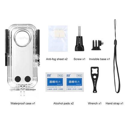 For Insta360 X3 PULUZ 30m Underwater Waterproof Housing Case, 30m Waterproof Case - ORIWHIZDJI & Insta360 AccessoriesInsta360 X SeriesProtection & Cases