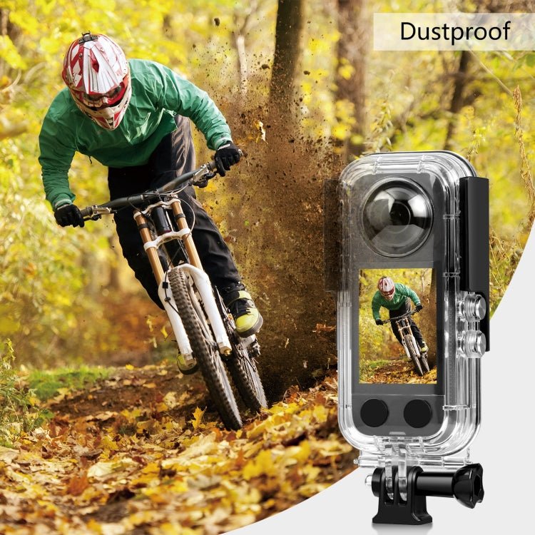 For Insta360 X3 PULUZ 30m Underwater Waterproof Housing Case, 30m Waterproof Case - ORIWHIZDJI & Insta360 AccessoriesInsta360 X SeriesProtection & Cases