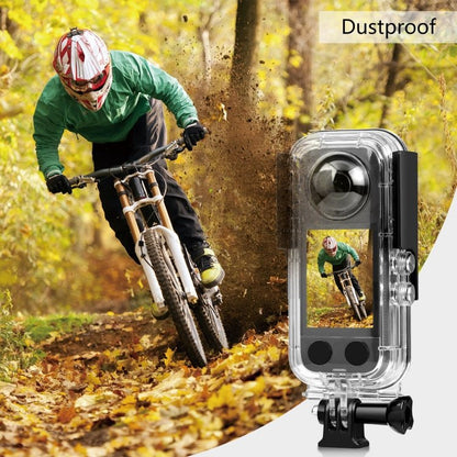 For Insta360 X3 PULUZ 30m Underwater Waterproof Housing Case, 30m Waterproof Case - ORIWHIZDJI & Insta360 AccessoriesInsta360 X SeriesProtection & Cases