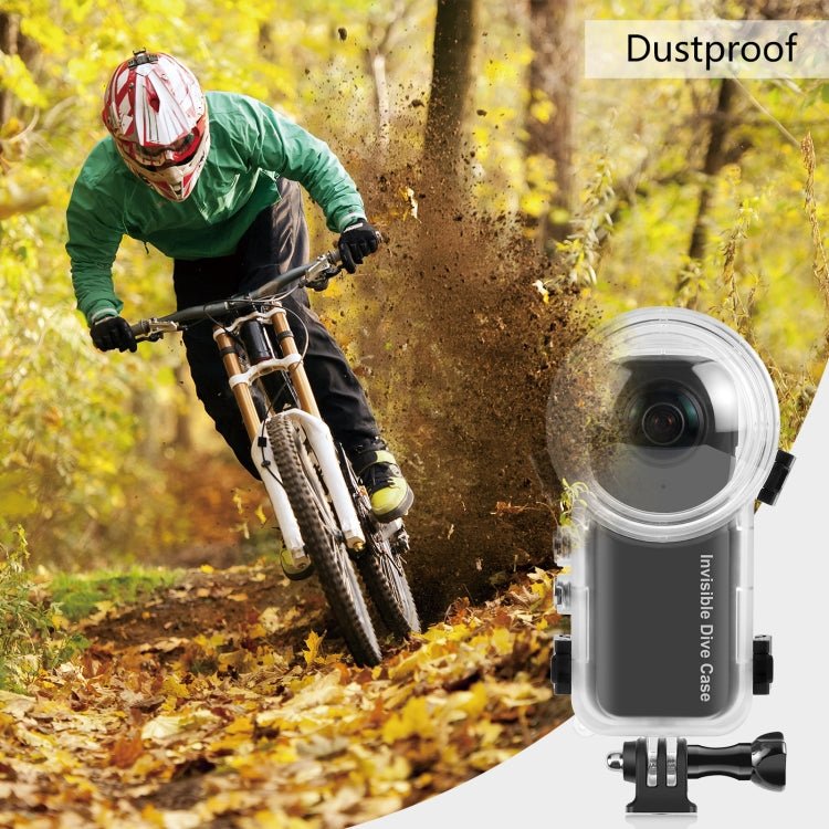 For Insta360 X3 PULUZ 50m Waterproof Sealed Diving Case, Invisible Dive Case - ORIWHIZDJI & Insta360 AccessoriesInsta360 X SeriesProtection & Cases
