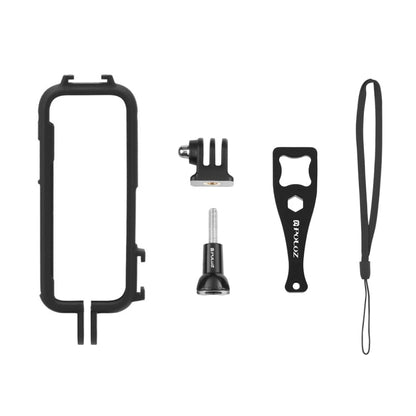 For Insta360 X3 PULUZ Cold Shoe PC Plastic Protective Frame with Adapter Mount & Screw, PC Frame - ORIWHIZDJI & Insta360 AccessoriesInsta360 X SeriesProtection & Cases