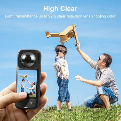 For Insta360 X3 PULUZ Lens Guard Optical Glass Protective Cover, For Insta360 X3 Optical Glass Lens Guard - ORIWHIZDJI & Insta360 AccessoriesInsta360 X SeriesLen Accessories