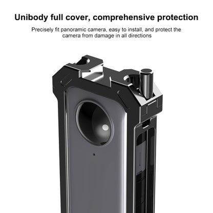 For Insta360 X3 PULUZ Metal Protective Cage Rig Housing Frame with Expand Cold Shoe Base & Tripod Adapter, Metal Cage US Stock, For Insta360 X3 - ORIWHIZDJI & Insta360 AccessoriesInsta360 X SeriesProtection & Cases