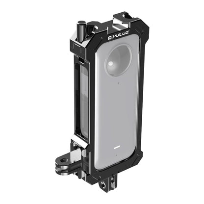 For Insta360 X3 PULUZ Metal Protective Cage Rig Housing Frame with Expand Cold Shoe Base & Tripod Adapter, Metal Cage US Stock, For Insta360 X3 - ORIWHIZDJI & Insta360 AccessoriesInsta360 X SeriesProtection & Cases
