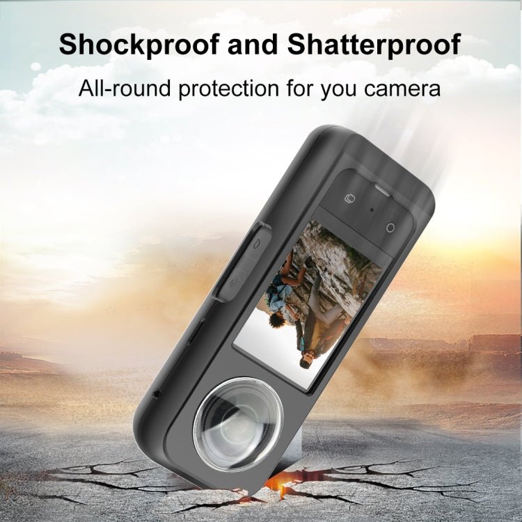 For Insta360 X3 PULUZ Metal Protective Cage Rig Housing Frame with Lens Protector, Metal Frame with Lens Protector - ORIWHIZDJI & Insta360 AccessoriesInsta360 X SeriesProtection & Cases