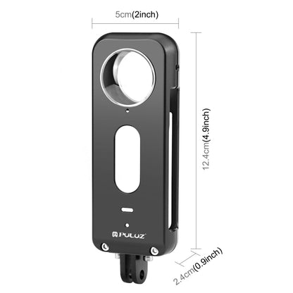 For Insta360 X3 PULUZ Metal Protective Cage Rig Housing Frame with Lens Protector, Metal Frame with Lens Protector - ORIWHIZDJI & Insta360 AccessoriesInsta360 X SeriesProtection & Cases