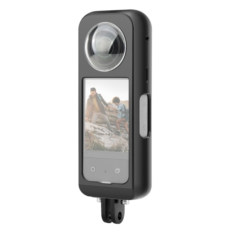 For Insta360 X3 PULUZ Metal Protective Cage Rig Housing Frame with Lens Protector, Metal Frame with Lens Protector - ORIWHIZDJI & Insta360 AccessoriesInsta360 X SeriesProtection & Cases