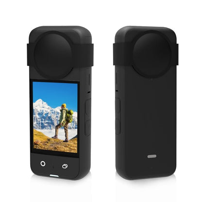 For Insta360 X3 PULUZ Silicone Lens Body Lens Guard Protective Cover, Lens Cover - ORIWHIZDJI & Insta360 AccessoriesInsta360 X SeriesProtection & Cases