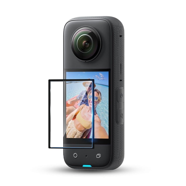 For Insta360 X3 STARTRC 2pcs Transparent HD Curved Protective Film, For Insta360 X3 - ORIWHIZDJI & Insta360 AccessoriesInsta360 X SeriesProtection & Cases
