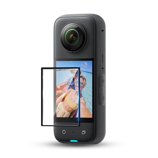 For Insta360 X3 STARTRC 2pcs Transparent HD Curved Protective Film, For Insta360 X3 - ORIWHIZDJI & Insta360 AccessoriesInsta360 X SeriesProtection & Cases