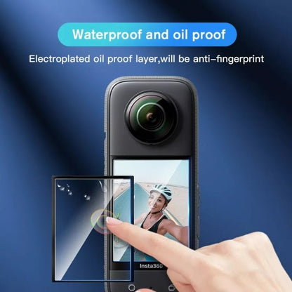 For Insta360 X3 STARTRC 2pcs Transparent HD Curved Protective Film, For Insta360 X3 - ORIWHIZDJI & Insta360 AccessoriesInsta360 X SeriesProtection & Cases