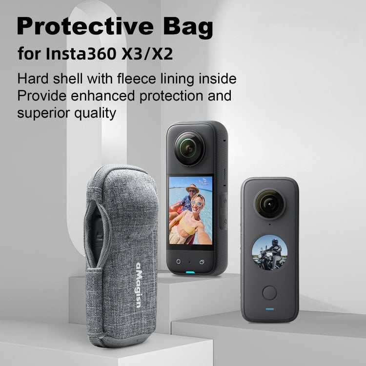 For Insta360 X3 / X2 aMagisn Body Bag Mini Storage Accessories, For Insta360 X3 / X2 - ORIWHIZaMagisnDJI & Insta360 AccessoriesInsta360 X Series