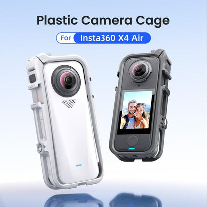 For Insta360 X4 Air AMagisn Camera Cage Plastic Expansion Frame With Windproof Foam - ORIWHIZaMagisnDJI & Insta360 AccessoriesInsta360 X Series