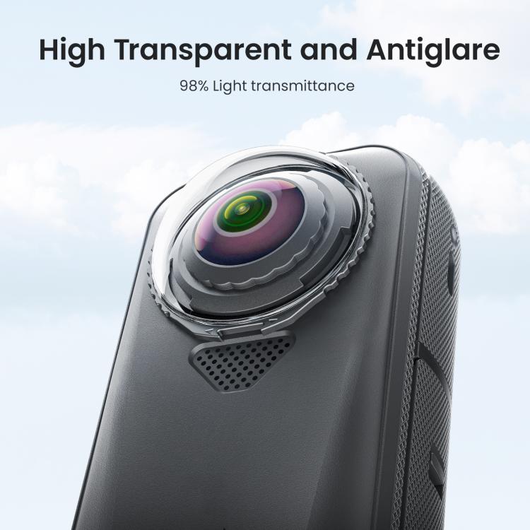For Insta360 X4 Air AMagisn Standard Lens Guards Snap - On Protective Glass Lens Protector Replacement Accessory - ORIWHIZaMagisnDJI & Insta360 AccessoriesInsta360 X Series