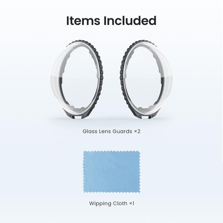 For Insta360 X4 Air AMagisn Standard Lens Guards Snap - On Protective Glass Lens Protector Replacement Accessory - ORIWHIZaMagisnDJI & Insta360 AccessoriesInsta360 X Series