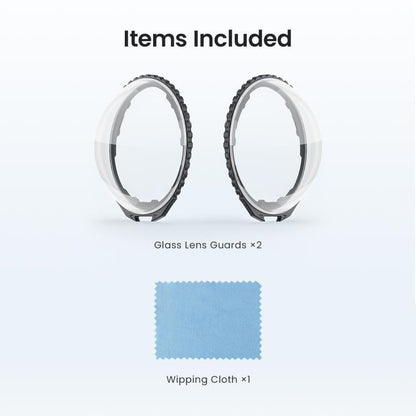 For Insta360 X4 Air AMagisn Standard Lens Guards Snap - On Protective Glass Lens Protector Replacement Accessory - ORIWHIZaMagisnDJI & Insta360 AccessoriesInsta360 X Series