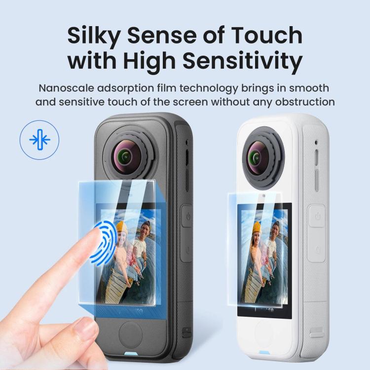 For Insta360 X4 Air aMagisn Tempered Glass Screen Protector HD Anti - Scratch 9H Hardness Lens Film, 1 Set, 2 Sets - ORIWHIZaMagisnDJI & Insta360 AccessoriesInsta360 X Series
