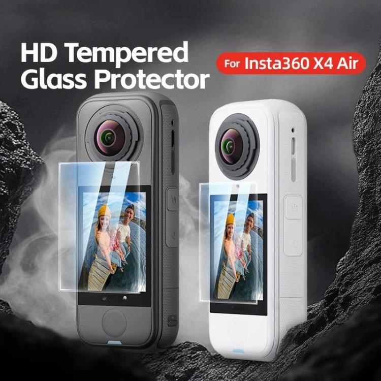 For Insta360 X4 Air aMagisn Tempered Glass Screen Protector HD Anti - Scratch 9H Hardness Lens Film, 1 Set, 2 Sets - ORIWHIZaMagisnDJI & Insta360 AccessoriesInsta360 X Series
