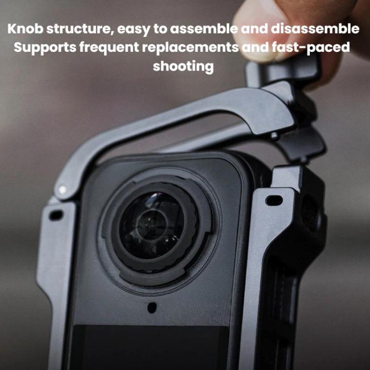 For Insta360 X4 Air PGYTECH Rabbit Cage Metal Protective Case - ORIWHIZDJI & Insta360 AccessoriesInsta360 X SeriesPGYTECH
