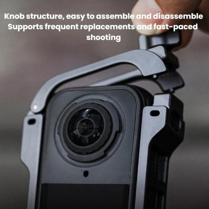 For Insta360 X4 Air PGYTECH Rabbit Cage Metal Protective Case - ORIWHIZDJI & Insta360 AccessoriesInsta360 X SeriesPGYTECH