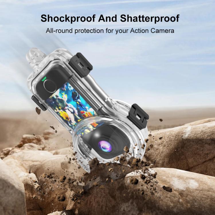 For Insta360 X4 Air PULUZ 50m Waterproof Sealed Diving Case, For Insta360 X4 Air - ORIWHIZDJI & Insta360 AccessoriesInsta360 X SeriesProtection & Cases