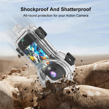 For Insta360 X4 Air PULUZ 50m Waterproof Sealed Diving Case, For Insta360 X4 Air - ORIWHIZDJI & Insta360 AccessoriesInsta360 X SeriesProtection & Cases