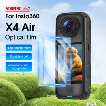 For Insta360 X4 Air STARTRC 2pcs HD Tempered Glass Film, For Insta360 X4 Air - ORIWHIZDJI & Insta360 AccessoriesInsta360 X SeriesProtection & Cases