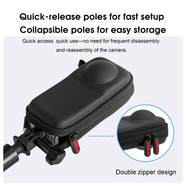 For Insta360 X4 Air STARTRC Camera PU Carry Storage Bag, For Insta360 X4 Air - ORIWHIZDJI & Insta360 AccessoriesInsta360 X SeriesProtection & Cases