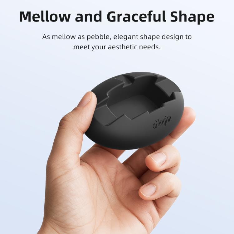 For Insta360 X4 Air/X3 aMagisn Silicone Mount Holder Base Car Dashboard & Desk Stand, Without Double - sided Tape, With Double - sided Tape - ORIWHIZaMagisnDJI & Insta360 AccessoriesInsta360 X Series