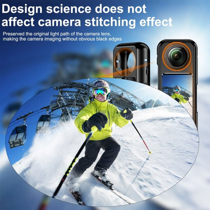 For Insta360 X4 Aluminum Alloy Metal Protective Cage Housing Frame, Metal Housing Frame - ORIWHIZDJI & Insta360 AccessoriesInsta360 X SeriesProtection & Cases