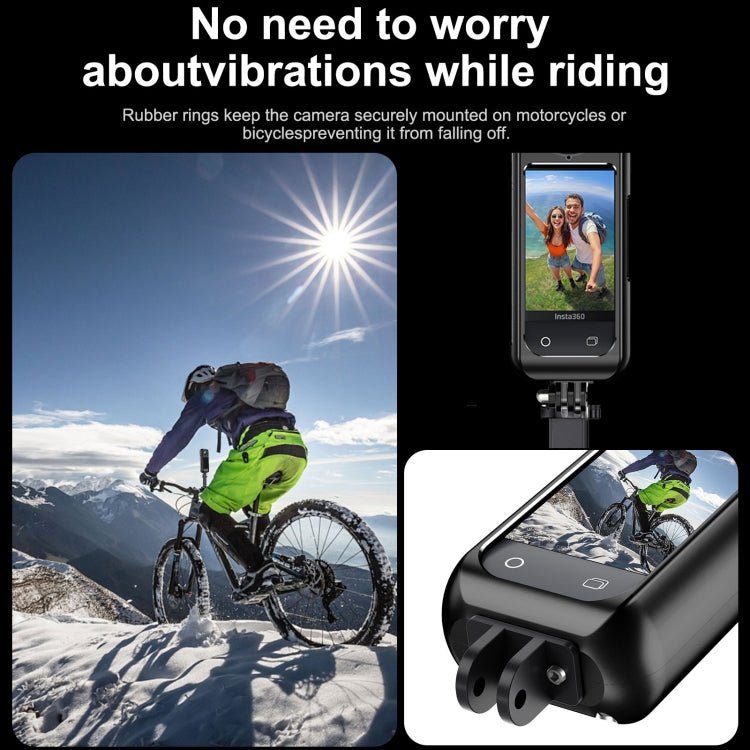 For Insta360 X4 Aluminum Alloy Metal Protective Cage Housing Frame, Metal Housing Frame - ORIWHIZDJI & Insta360 AccessoriesInsta360 X SeriesProtection & Cases