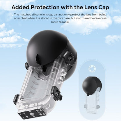 For Insta360 X4 aMagisn 50m Depth Waterproof Protective Case Quick Release Invisible Diving Cover, Waterproof Case - ORIWHIZaMagisnDJI & Insta360 AccessoriesInsta360 X Series